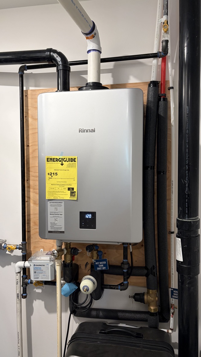 Tankless water heater installation service by 360 Install Solution Inc in Greater Vancouver.
