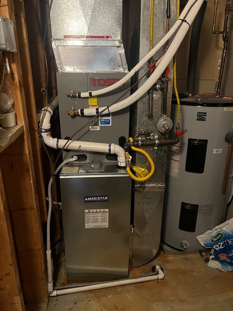 Ameristar high-efficiency furnace installed by 360 Install Solution