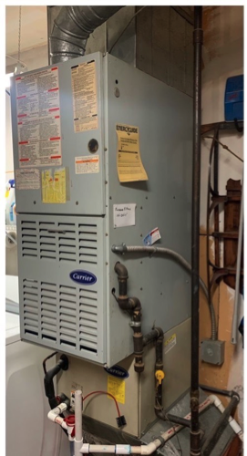 Old Carrier downflow furnace over 25 years old with high gas bills